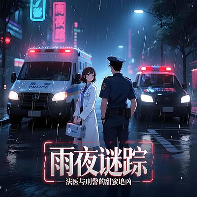 雨夜谜踪：法医与刑警的甜蜜追凶#雨夜谜案有声小说
